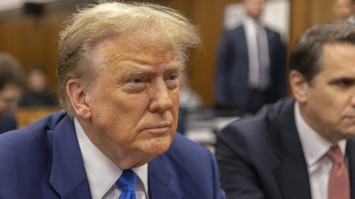 Der Schweigegeld-Prozess gegen Ex-US-Pr&auml;sident Donald Trump ist in vollem Gang. (Foto)