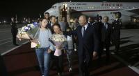 Wladimir Putin begrüßte die freigelassenen russischen Gefangenen höchstpersönlich.