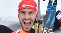 Arnd Peiffer wird Dritter im Massenstart in Nove Mesto.