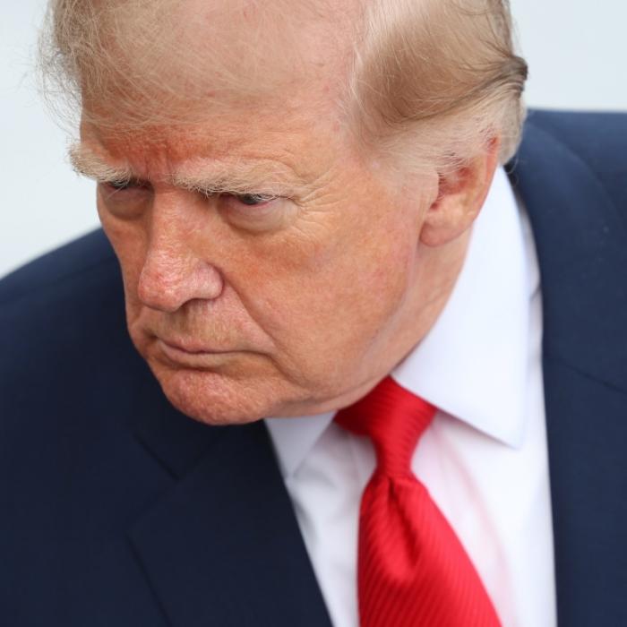 Ein Experte blickt mit Sorge auf den Zustand von Donald Trump (Foto).