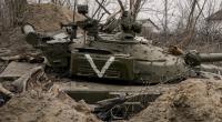 Ein russischer Panzer versank nach einem Angriff komplett im Boden (Symbolbild).