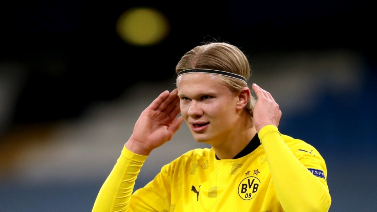 Erling Haaland lie&szlig; es im Urlaub ordentlich krachen. (Foto)