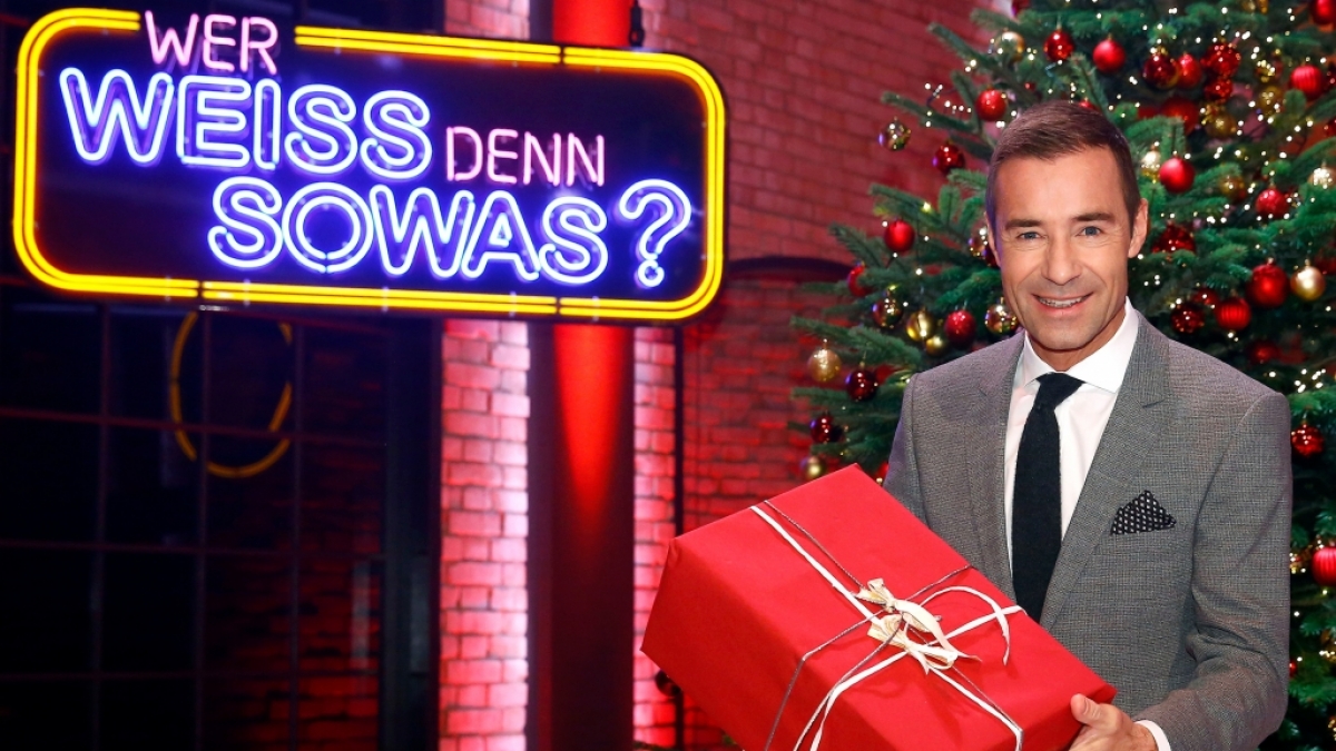 "WER WEI&szlig; DENN SOWAS XXL - WEIHNACHTSSPECIAL" mit Kai Pflaume am Montag im Ersten. (Foto)