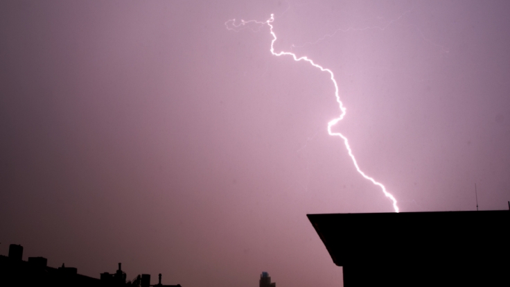 Der Frühling bekommt im April 2018 einen Dämpfer durch Unwetter und Gewitter verpasst.