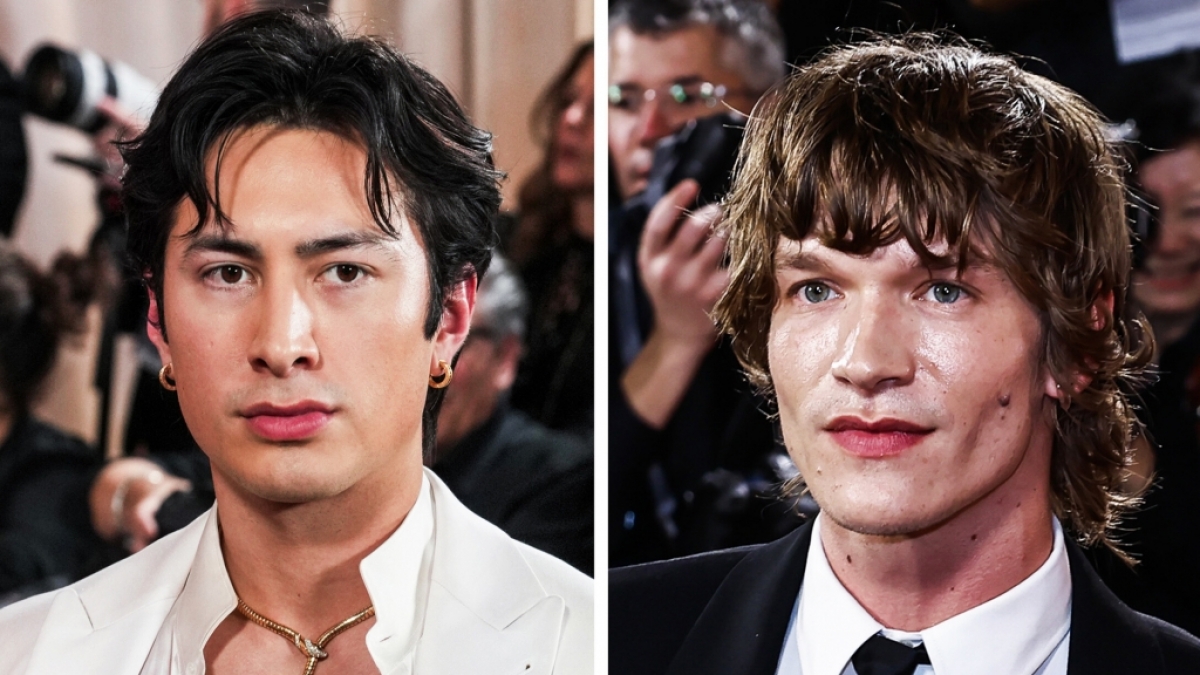 Hudson Williams (l) und Connor Stories sind die Stars aus "Heated Rivalry". (Foto)