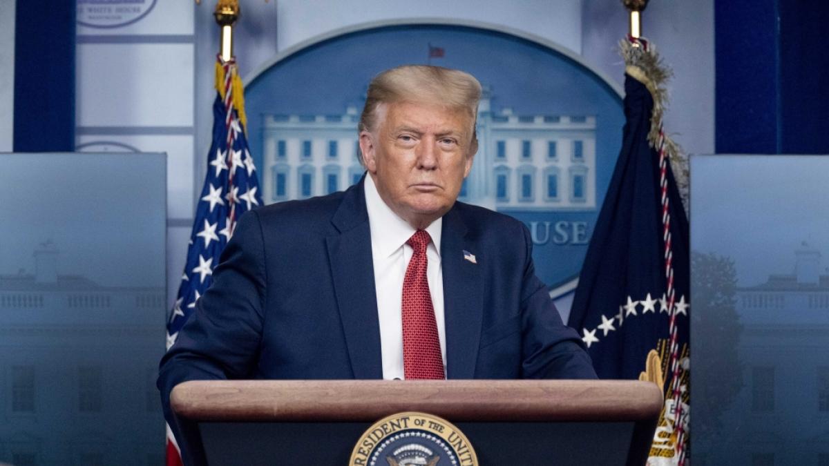 Donald Trump bestreitet jegliche Mitschuld an der Kapitol-Erst&uuml;rmung. (Foto)