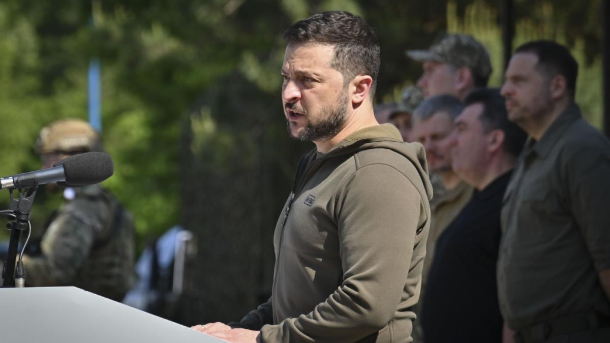 Im Abwehrkampf gegen Russland hat der ukrainische Pr&auml;sident Wolodymyr Selenskyj die deutsche Bundesregierung um die Lieferung von Marschflugk&ouml;rpern vom Typ Taurus gebeten. (Foto)
