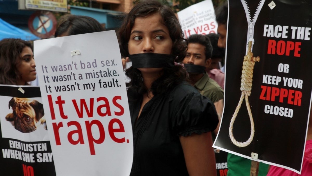 Immer wieder werden Vergewaltigungen in Indien als Kavaliersdelikte abgetan. (Foto)