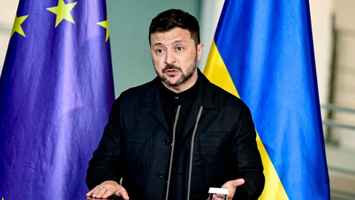 Der ukrainische Pr&auml;sident Wolodymyr Selenskyj verr&auml;t nach dem geheimen Angriff Details. (Foto)