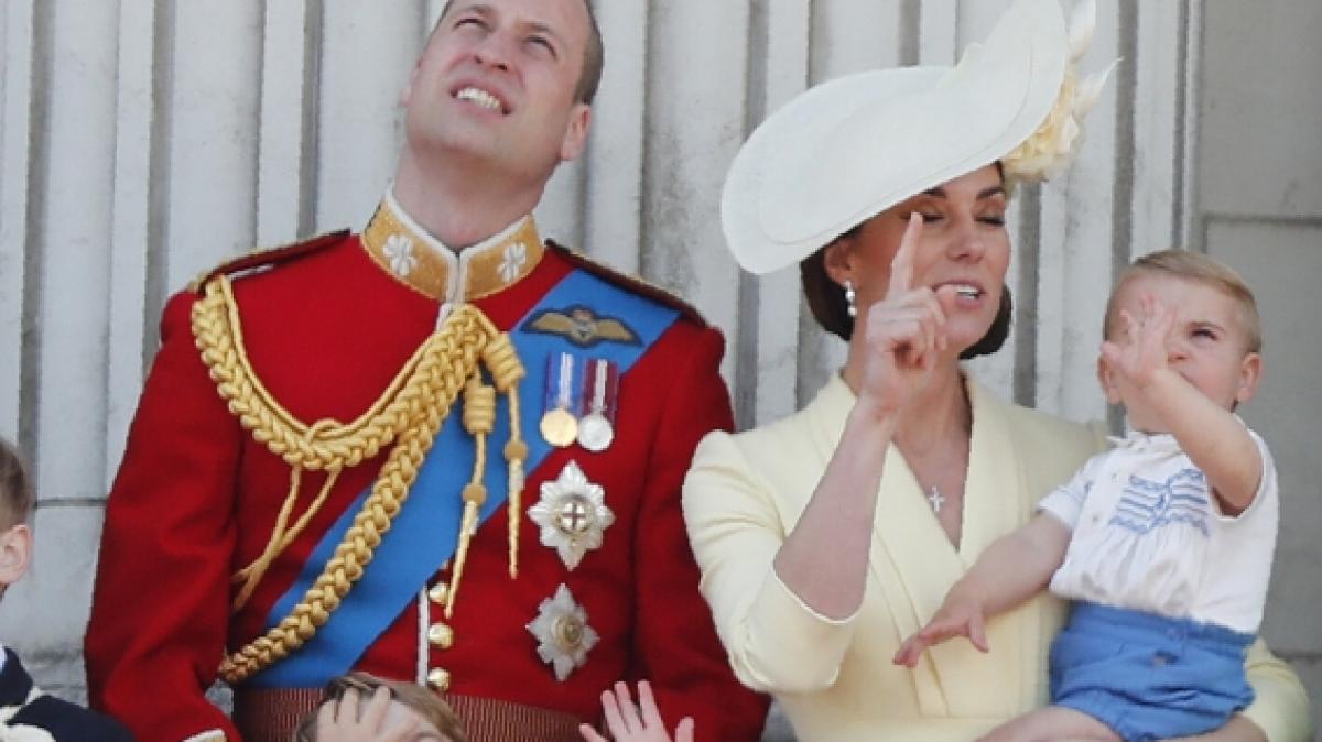 Prinz William und Prinzessin Kate, hier im Juni 2019 bei "Trooping the Colour", lie&szlig;en sich bei der Auswahl der Namen f&uuml;r ihre Kinder klassisch-royal inspirieren. (Foto)
