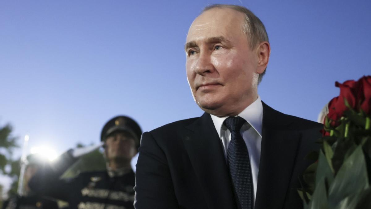 Wladimir Putin musste in der vergangenen Woche offenbar weitere R&uuml;ckschl&auml;ge im Ukraine-Krieg verkraften. (Foto)