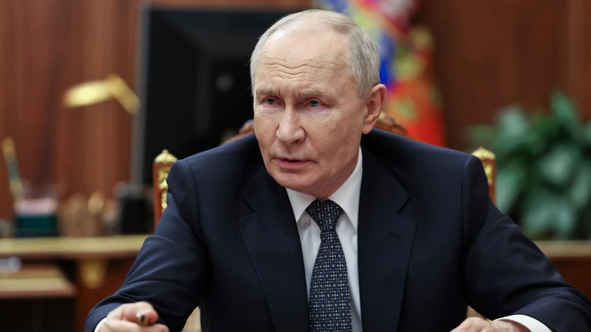Wladimir Putin muss sich im Ukraine-Krieg verst&auml;rkt mit ukrainischen Drohnenangriffen auf russisches Gebiet befassen. (Foto)