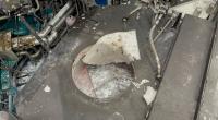 In einen solchen Aluminium-Warmhalteofen stürzte ein Arbeiter aus der Schweiz und landete bis zu den Knien in kochend heißem Flüssig-Metall.