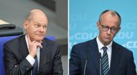 Die Mehrheit der Deutschen wollen weder Olaf Scholz noch Friedrich Merz als Bundeskanzler.