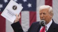 Donald Trump präsentierte am Mittwoch seine neue Zoll-Liste. Russland fehlt darauf.