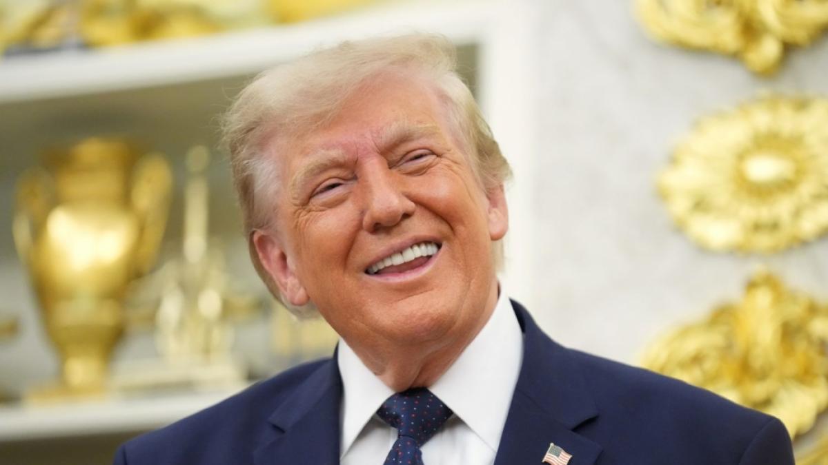 Donald Trump rechtfertigte seinen Anruf bei der Fifa mit einer Kritik an der Entscheidung des Schiedsrichters. (Foto)
