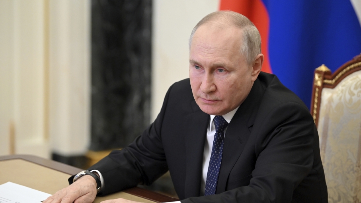 Wladimir Putin hat eine schockierende Botschaft an die Nato geschickt. (Foto)
