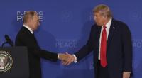 Kremlchef Wladimir Putin (l.) könnte durch einen Deal zwischen Donald Trump (r.) und Indien Probleme bekommen.