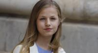 Prinzessin Leonor zeigte sich beim Besuch der traditionellen Ostermesse in der Kathedrale von Palma de Mallorca im April 2019 den Fotografen.