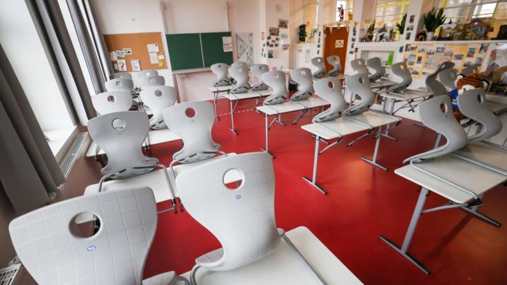 Gähnende Leere in Deutschlands Schulen.