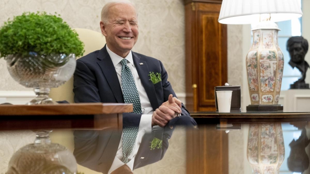 Joe Biden muss schon wieder Spott &uuml;ber sich ergehen lassen. (Foto)