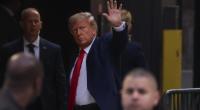 Donald Trump ist in New York eingetroffen: Am 4. April 2023 soll vor Gericht die Anklage gegen den Ex-Präsidenten der USA verlesen werden.