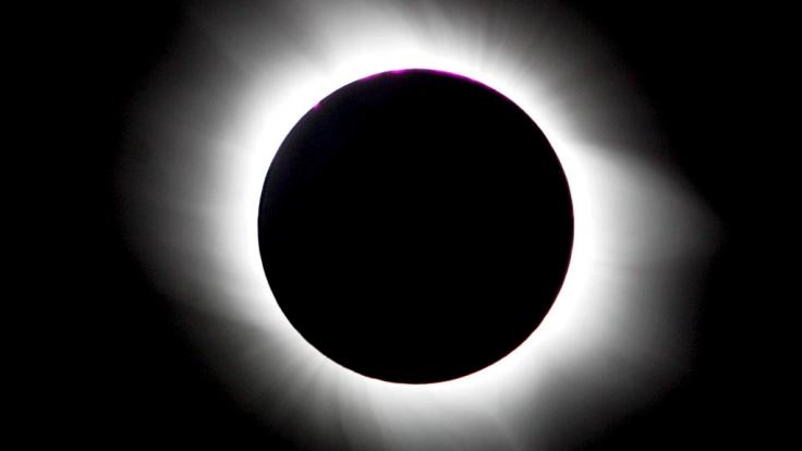 In Russland verdunkelte sich die Sonne am hellichten Tag.