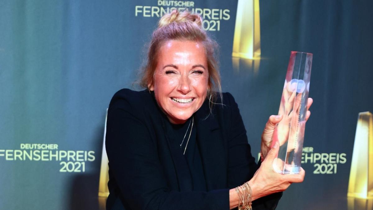 Andrea Kiewel moderiert am 27. Dezember ihre neue Sat.1-Sendung "Kiwis gro&szlig;e Partynacht". (Foto)