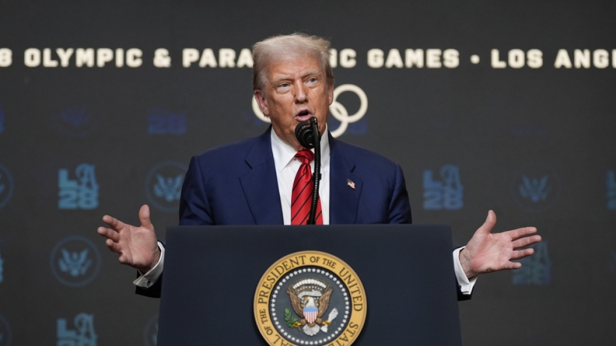 Donald Trump hat seiner Wut einmal mehr freien Lauf gelassen. (Foto)