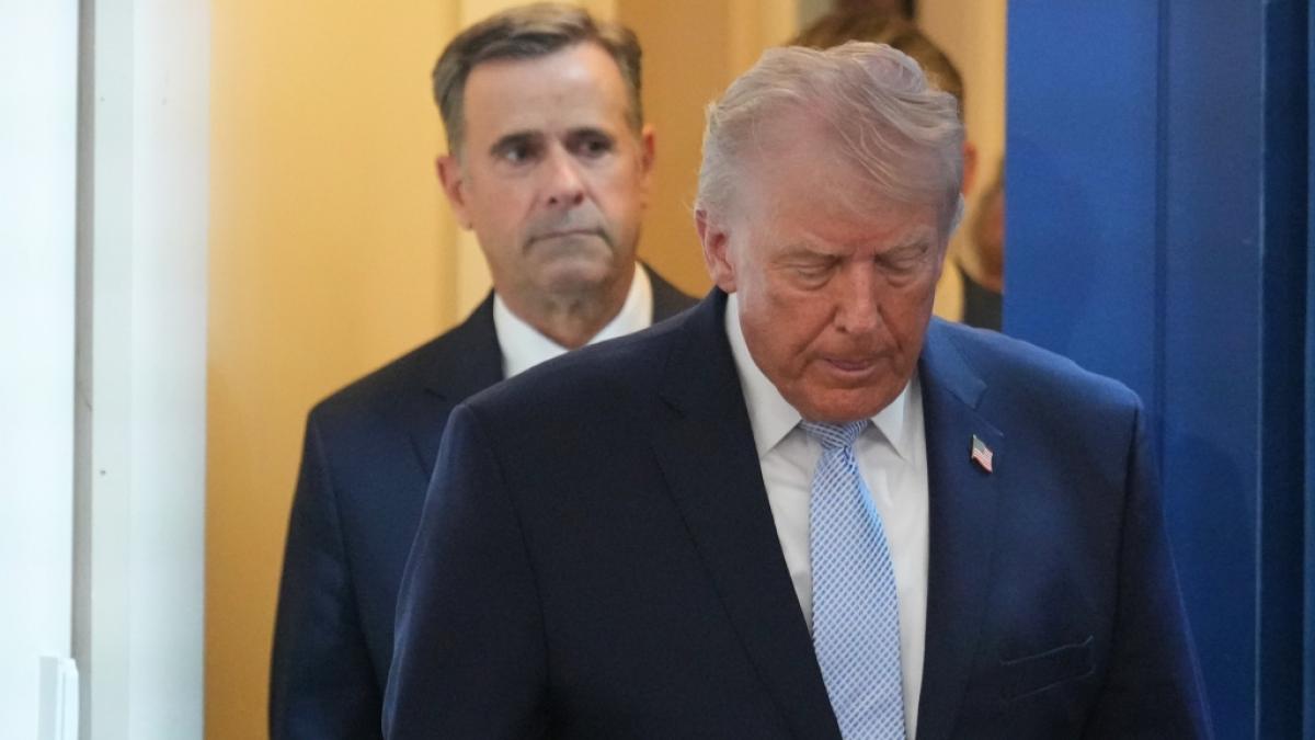 Donald Trump hat sich entgegen seiner Gewohnheiten seit mehreren Tagen von TV-Kameras ferngehalten. (Foto)