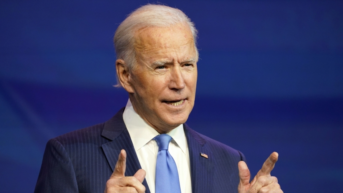Joe Biden, Gew&auml;hlter Pr&auml;sident (President-elect) der USA. (Foto)