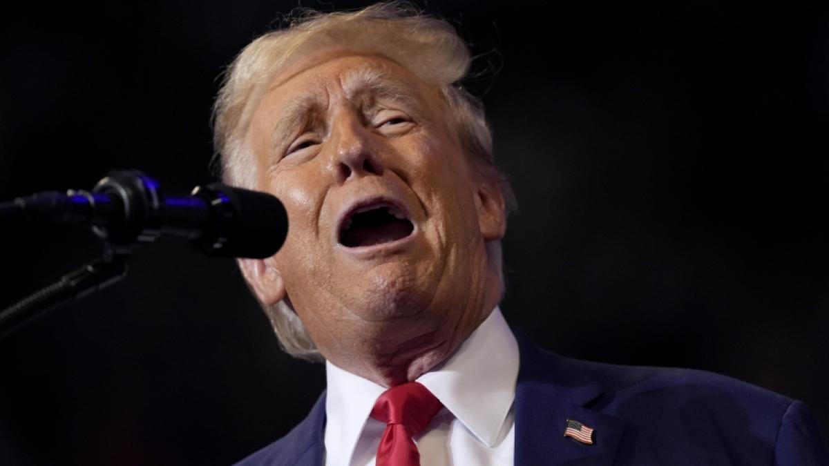Donald Trump findet sich selbst attraktiver als Kamala Harris. (Foto)