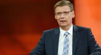 Moderator Günther Jauch im Berliner Studio seiner ARD-Talkreihe 