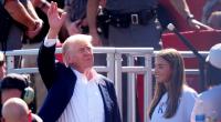 Trump-Enkelin Kai gemeinsam mit ihrem Großvater Donald Trump.