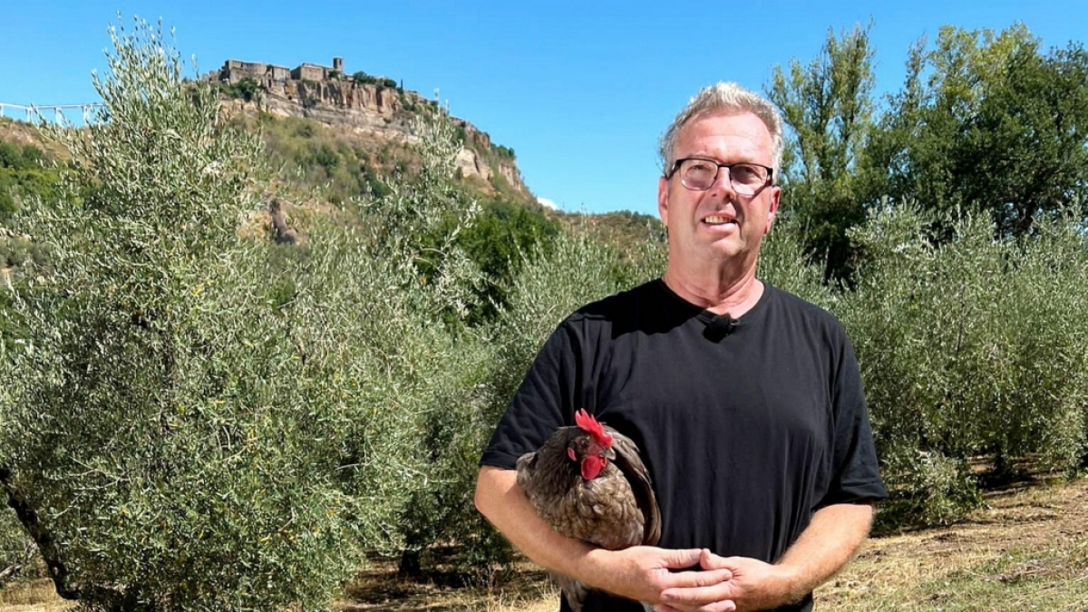Olivenbauer und Kleinviehz&uuml;chter Karl-Heinz aus Italien. (Foto)
