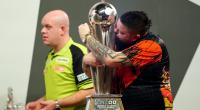 Ein Küsschen vom neuen Weltmeister: Michael 