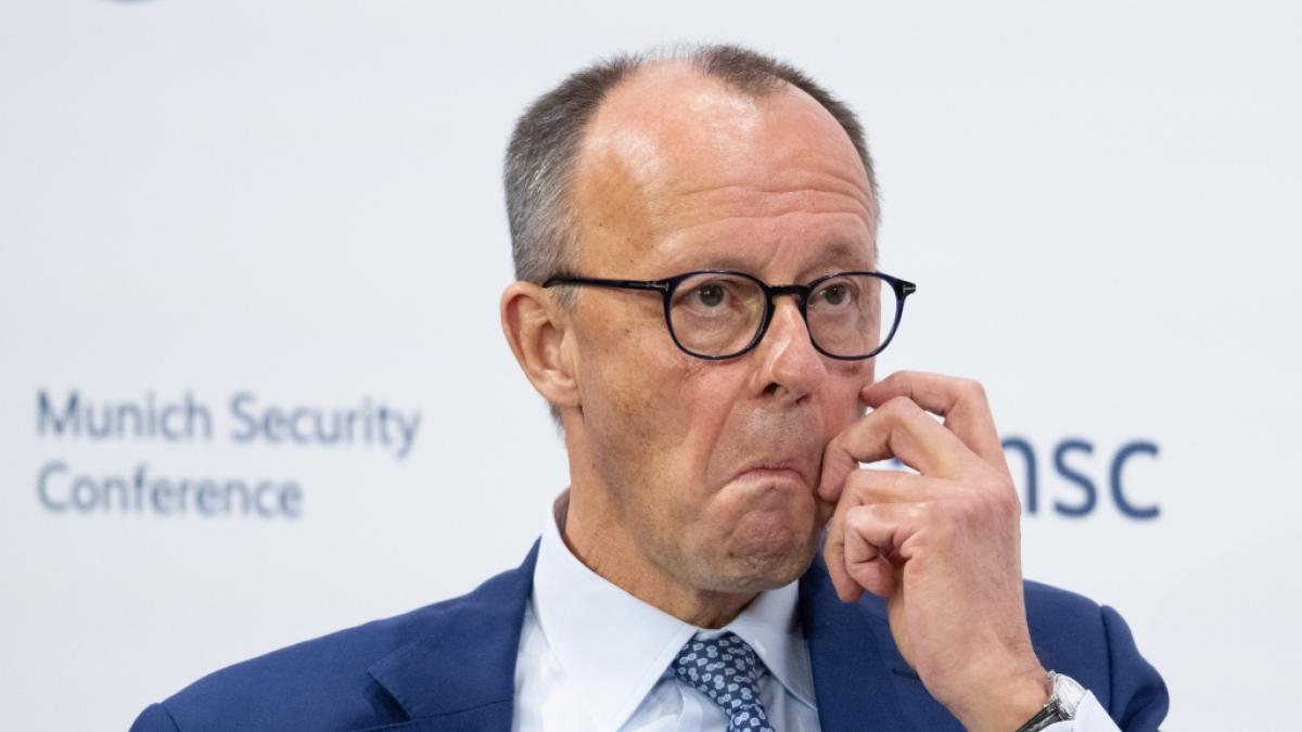 Friedrich Merz bei der 61. Münchner Sicherheitskonferenz (MSC) im Februar 2025. (Foto)