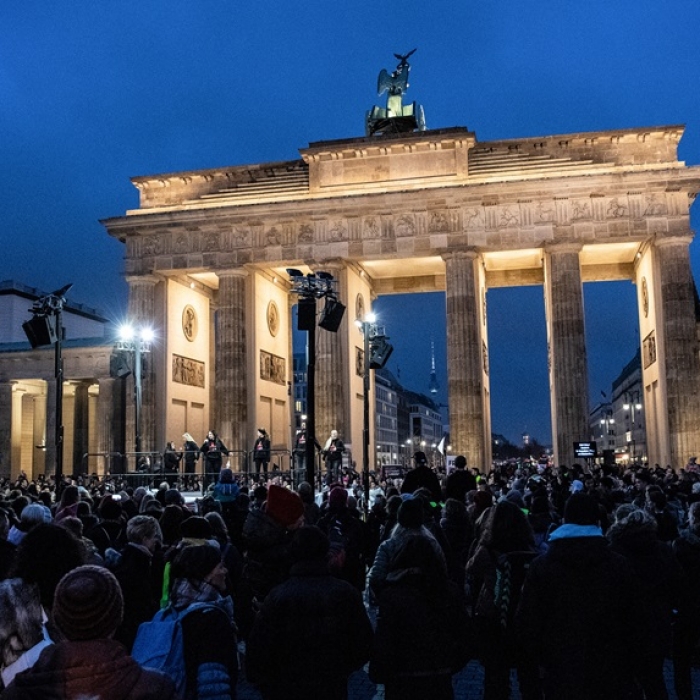 Kundgebung gegen 