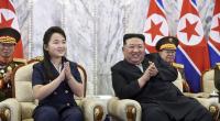 Zur Mega-Militär-Parade brachte Kim Jong-un seine Tochter mit.