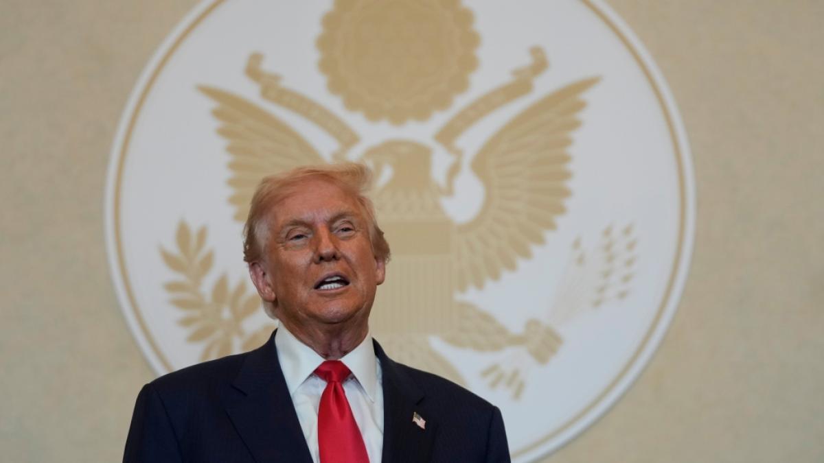Donald Trump nutzt die Website des Wei&szlig;en Hauses f&uuml;r einen weiteren Angriff auf die Demokraten. (Foto)