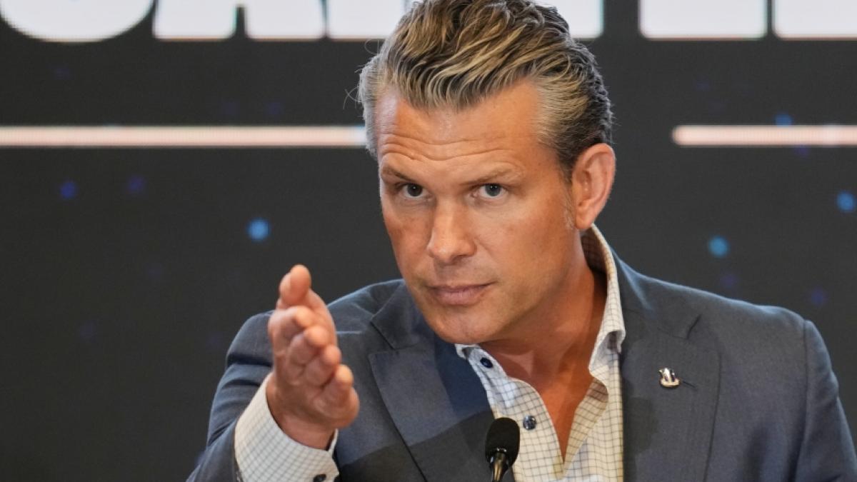 Pete Hegseth k&ouml;nnte intern eine Rebellion drohen. (Foto)
