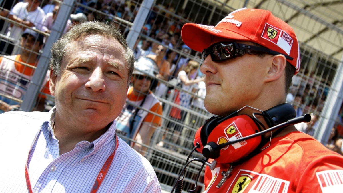 Die Freundschaft von Michael Schumacher und Jean Todt ist unzertrennlich. (Foto)