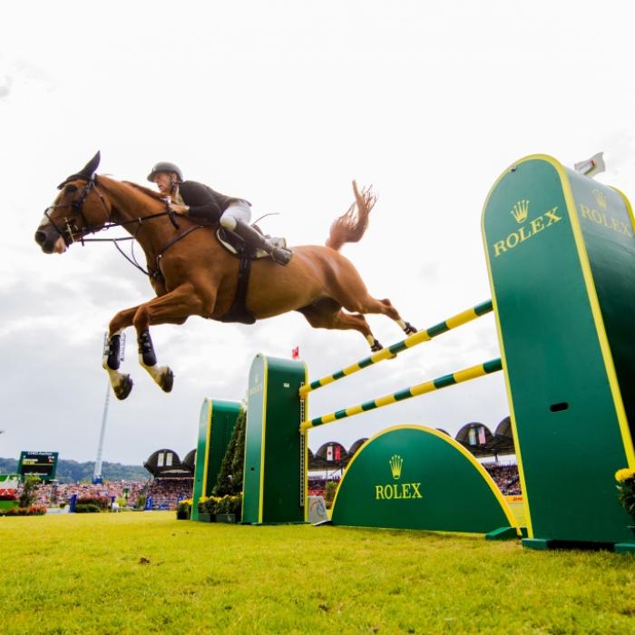 Großes Finale! Springreiter Farrington siegt im Großen Preis von Aachen