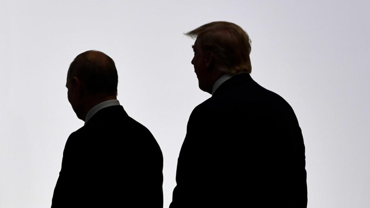 Wladimir Putin und Donald Trump k&ouml;nnten, die Wiederwahl des US-Republikaners zum Pr&auml;sidenten vorausgesetzt, bald wieder auf der weltpolitischen B&uuml;hne miteinander zu tun bekommen. (Foto)