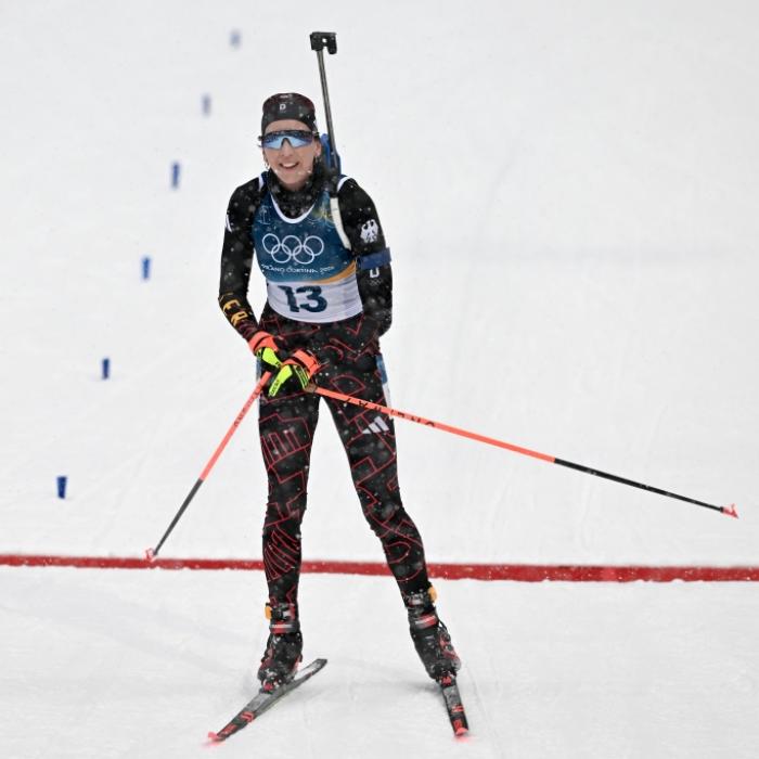 Biathletin Preuß beendet letztes Karriere-Rennen ohne Medaille