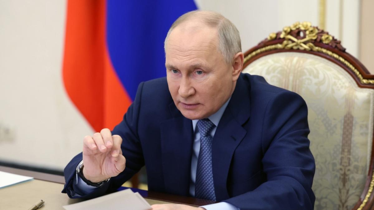 Wladimir Putin packt im Interview mit Tucker Carlson &uuml;ber seine Kriegs-Ziele aus. (Foto)