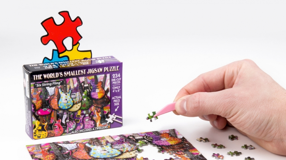 Wie gut ist Ihr Fingerspitzengef&uuml;hl? Testen Sie es mit dem kleinsten Puzzle der Welt! (Foto)