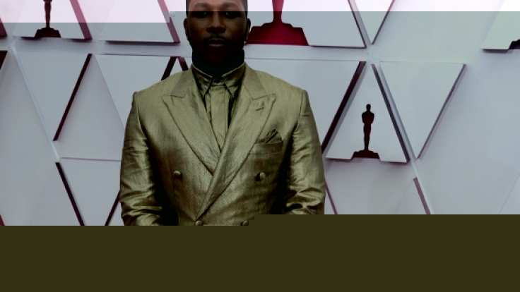 Leslie Odom Jr., Schauspieler, kommt zu der 93. Verleihung der Academy Awards in der Union Station am roten Teppich an.