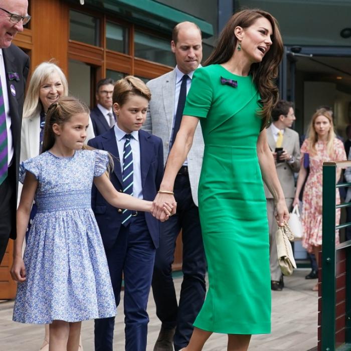 Im Blumen-Kleid bei Wimbledon! Royal-Fans rätseln über versteckte Botschaft