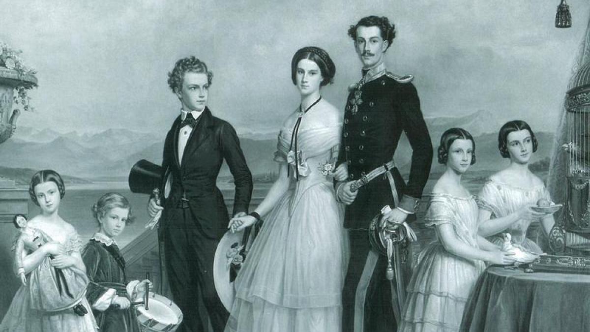 Sisi und ihre Geschwister: Stark war der Zusammenhalt der Familie - eine Ausstellung in Possenhofen beleuchtet diesen Aspekt im Leben der Kaiserin. Foto: KEM Possenhofen  Rosemarie Mann-Stein (Foto)